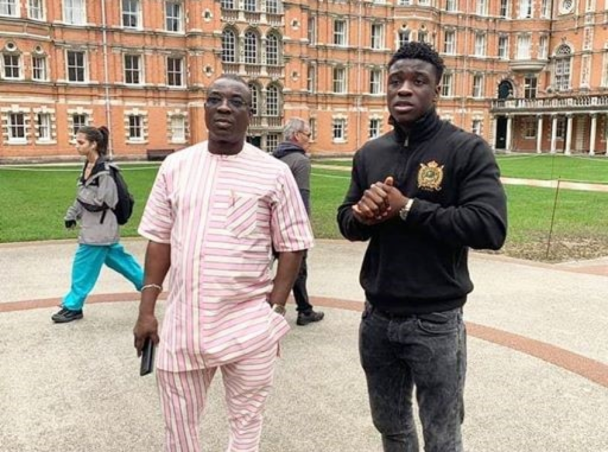 K1-'s son El-Amin, graduates with First Class from Royal Holloway UK