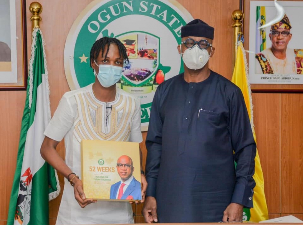 Gov. Abiodun appoints Laycon as Ogun Youth Ambassador...Gives him house and cash