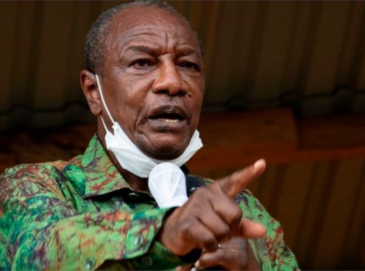 Military siezes power from President Alpha Conde in Guinea