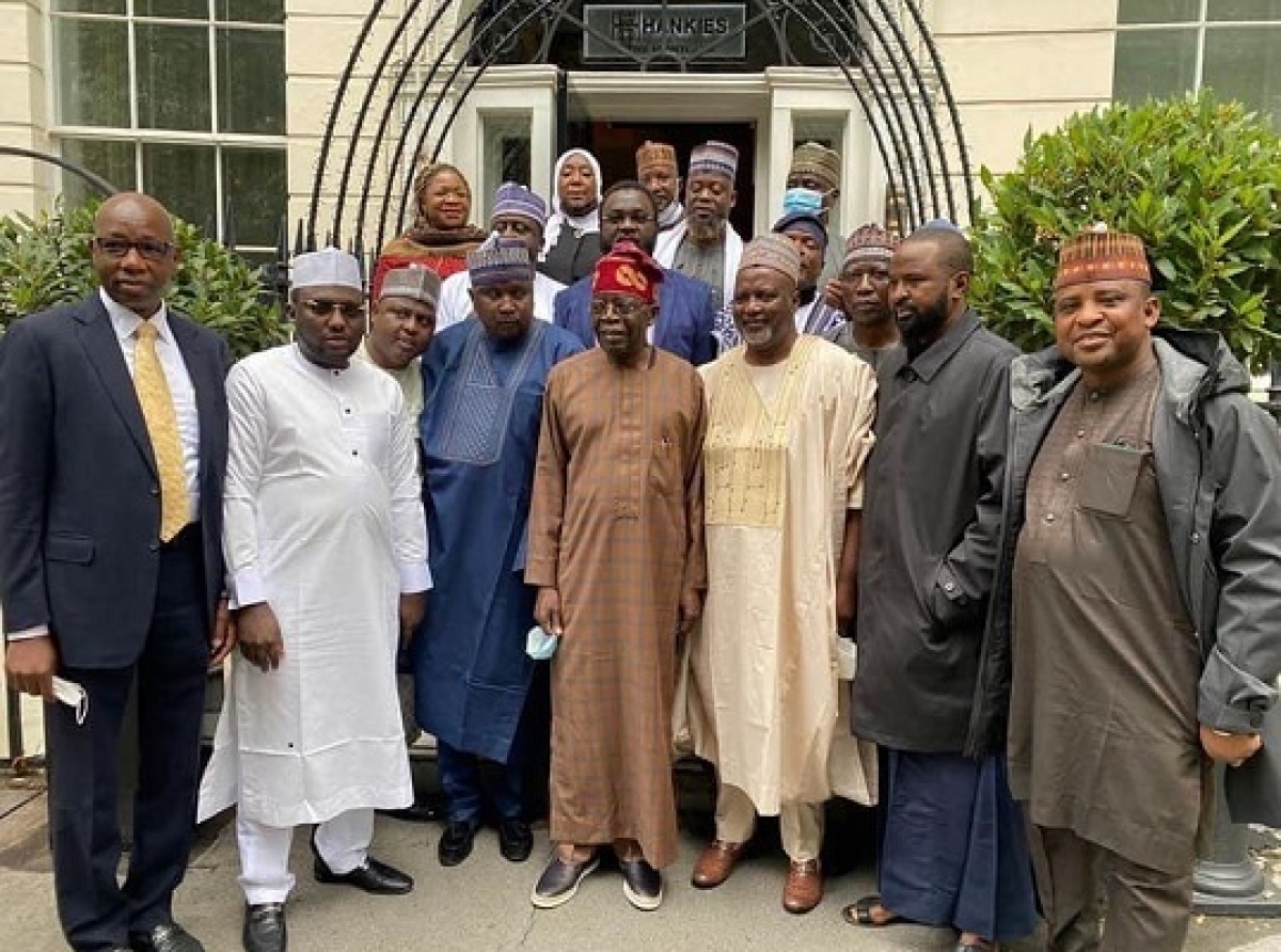 Northern reps meet Tinubu in UK, back 2023 presidential ambition