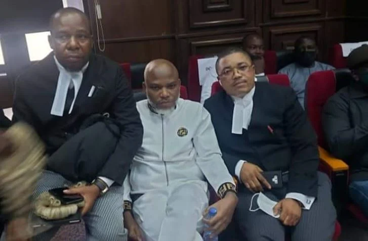 Nnamdi Kanu’s lawyers stage walkout as court adjourns trial to Jan 19