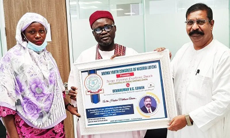 Arewa Youth Congress Decorates Dangote’s Executive Director as the  “LIGHT OF AREWA”