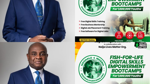 Moghalu4Nigeria Movement to Organize Fish-For-Life Digital Skills Empowerment Bootcamp for One Million Nigerian Youths