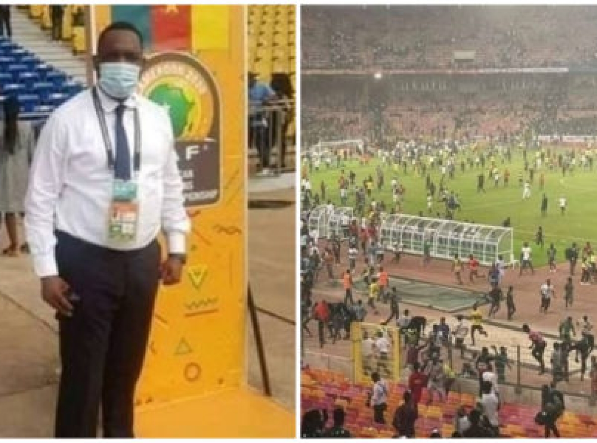 CAF Doctor,dies after Nigeria Vs Ghana World Cup,Play-off tie descends in chaos