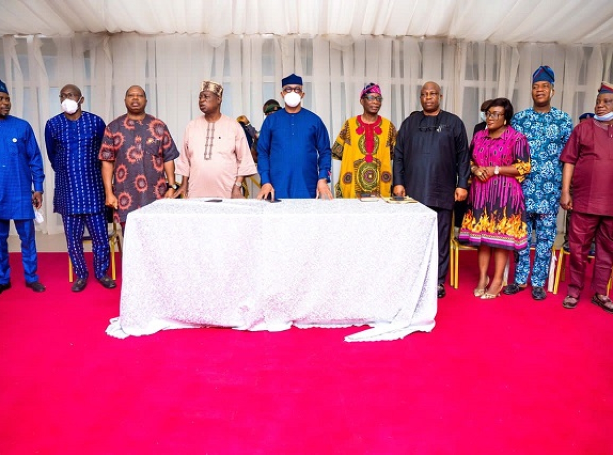 Ogun 2023! Opayemi,Modele Sharafa,Akinlade,others allege manipulation of APC Delegate Congress,Call for Direct Primaries