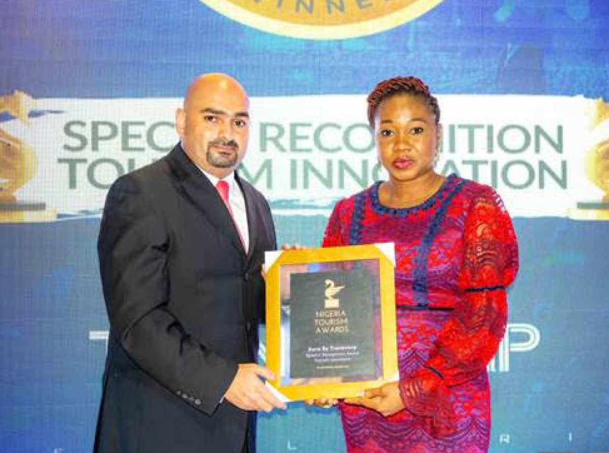 Aura by Transcorp Hotels Wins Tourism Innovation Award