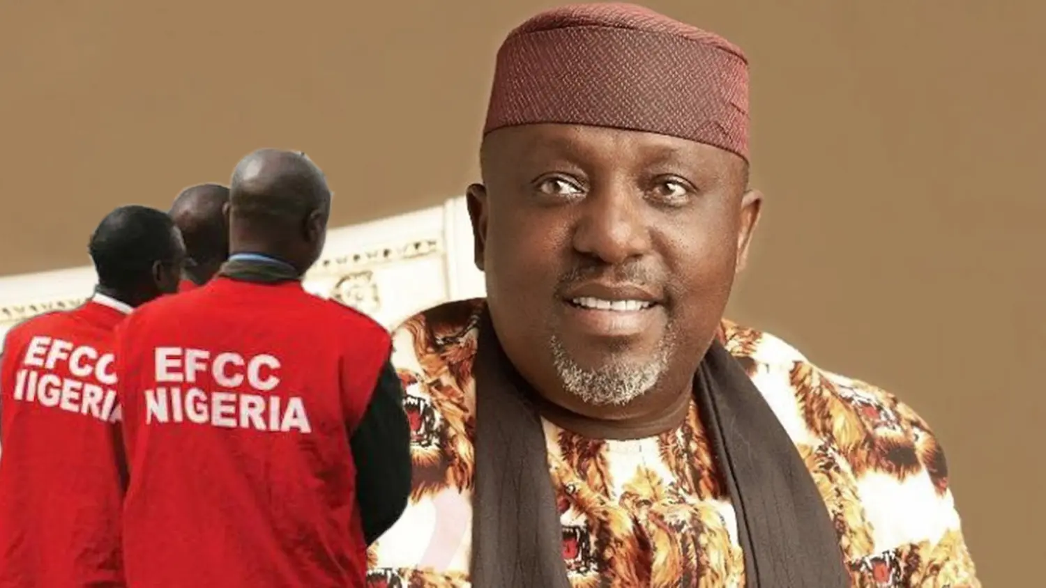 N2.9bn Fraud! After hours of siege, EFCC arrests Rochas Okorocha