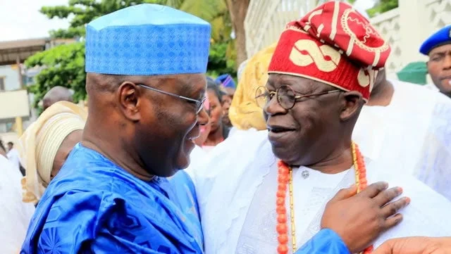 'I look forward to squaring up with you as worthy opponent;....Tinubu congratulates Atiku for emerging PDP Presidential Candidate