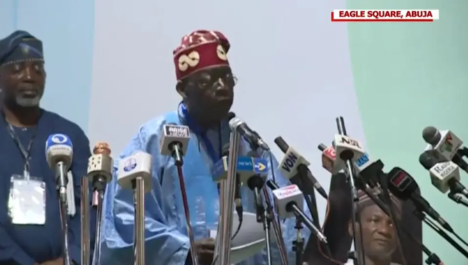 2023! Tinubu beats Amaechi,Osinbajo others to win APC Presidential ticket