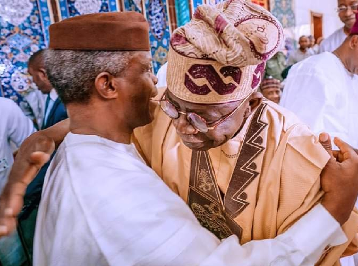 VP Osinbajo finally congratulates Asiwaju Tinubu