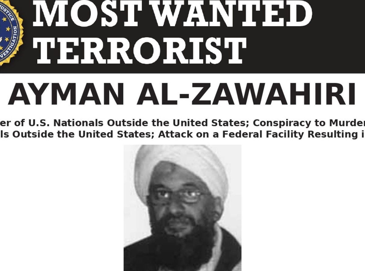 Al Qaeda leader Al Zawahiri killed in U.S. drone strike in Kabul