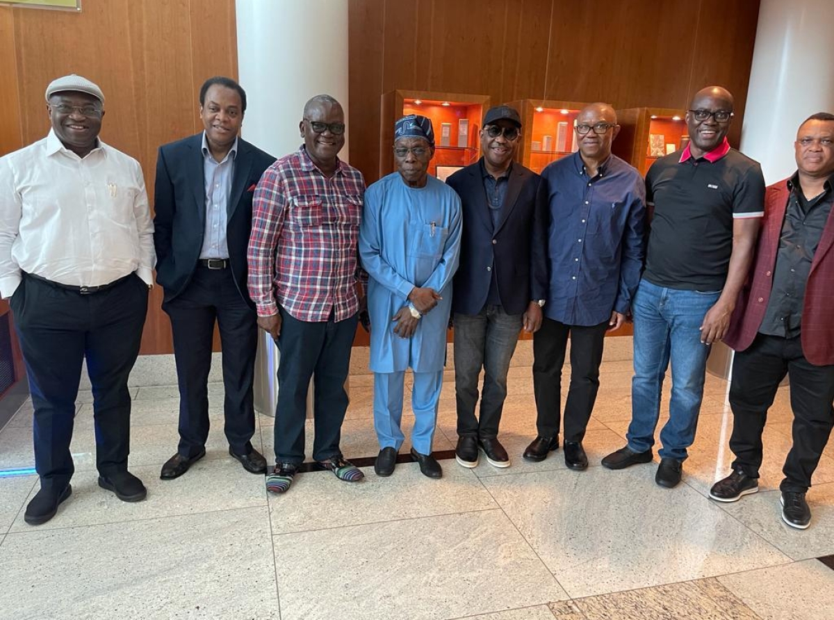 2023! Obasanjo, Wike, Obi, others meet in London