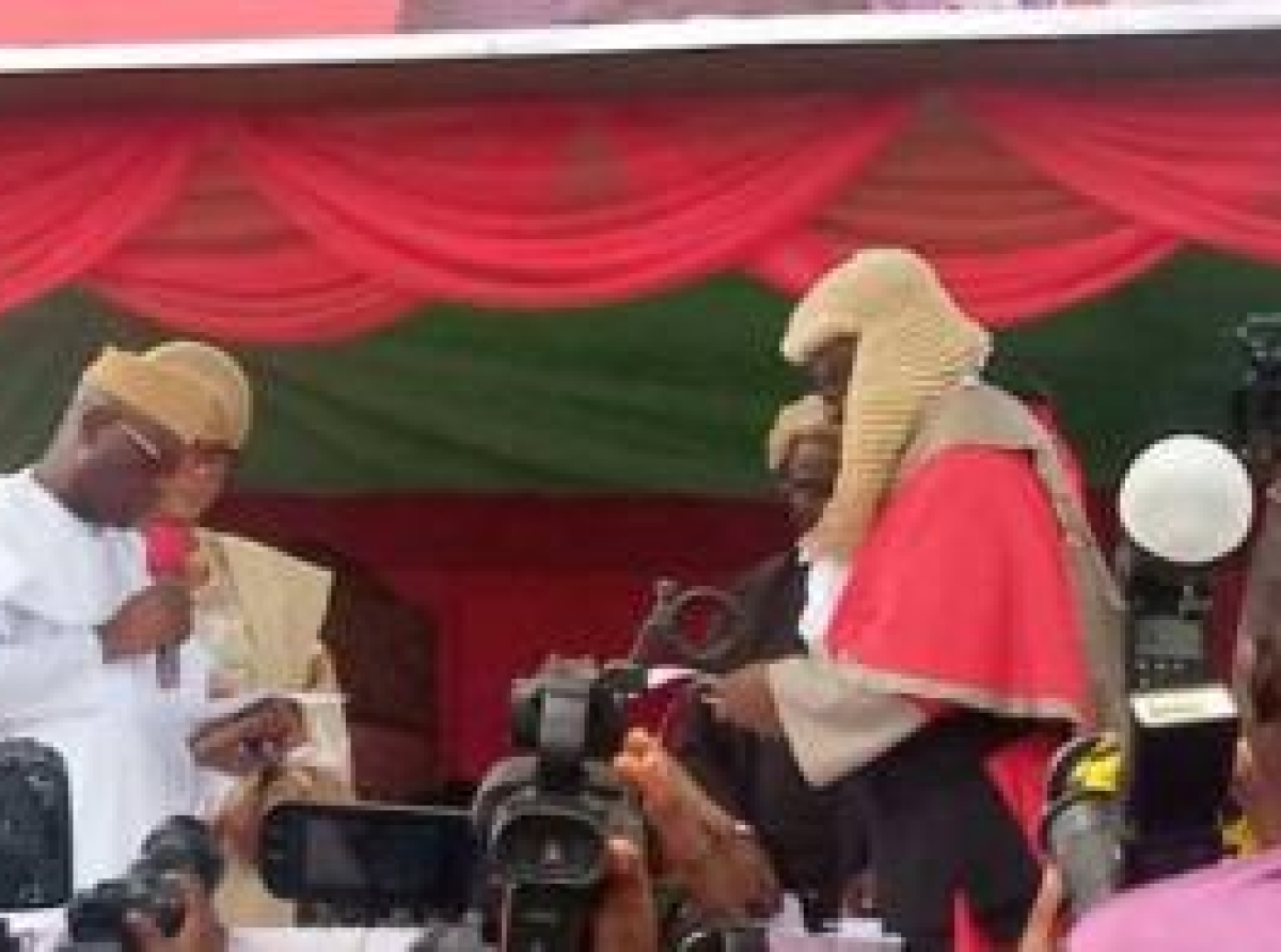 Abiodun Oyebanji sworn in as Ekiti governor