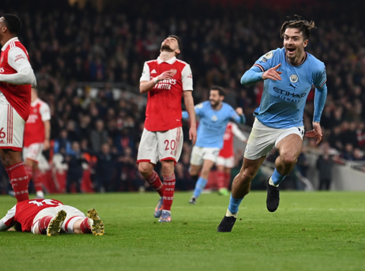 Man City beat Arsenal 3-1...Move to top Premier League 