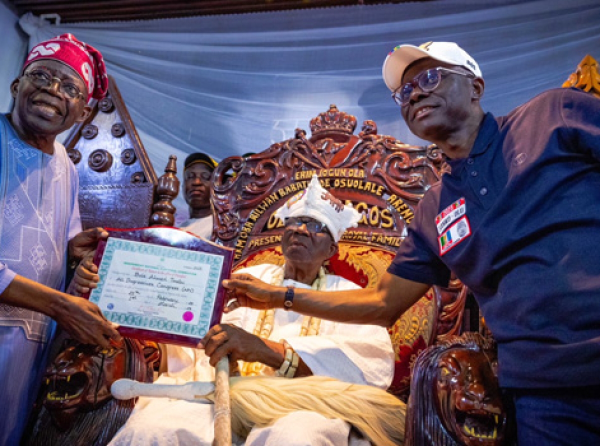 President-elect Tinubu in homecoming visit to Lagos...Promises not to disappoint Nigerians