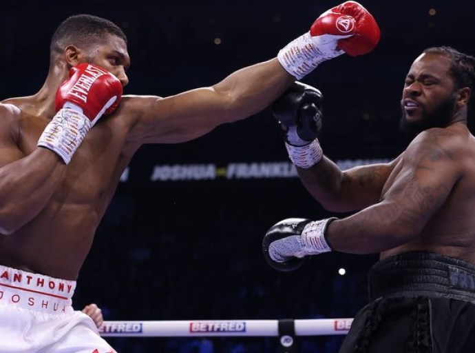 Anthony Joshua wins Jermaine Franklin by unanimous decision on return to ring