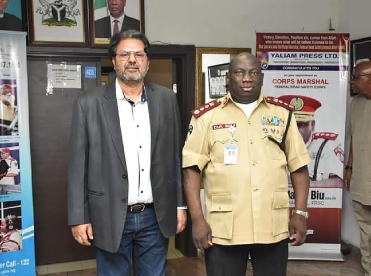 FRSC Commends Dangote Industries for Adopting, and Implementing Road Safety Standards