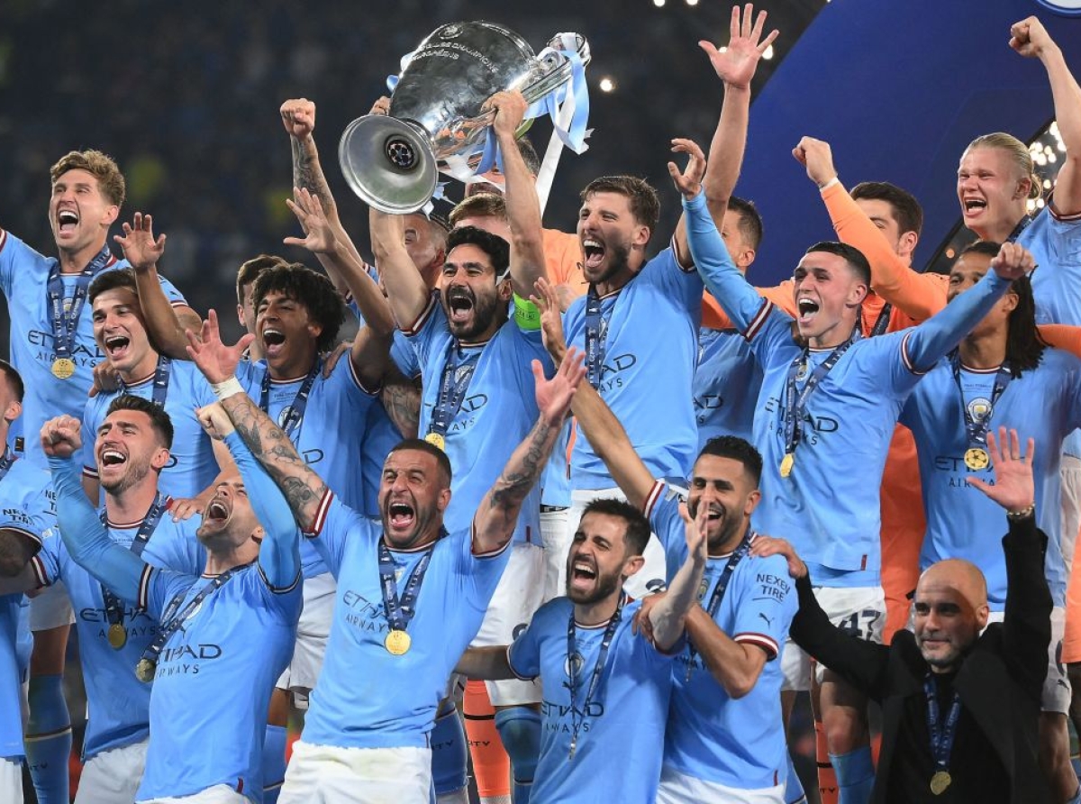 Epic! Manchester City complete treble, wins first Champions League