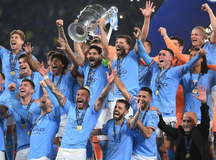 Epic! Manchester City complete treble, wins first Champions League