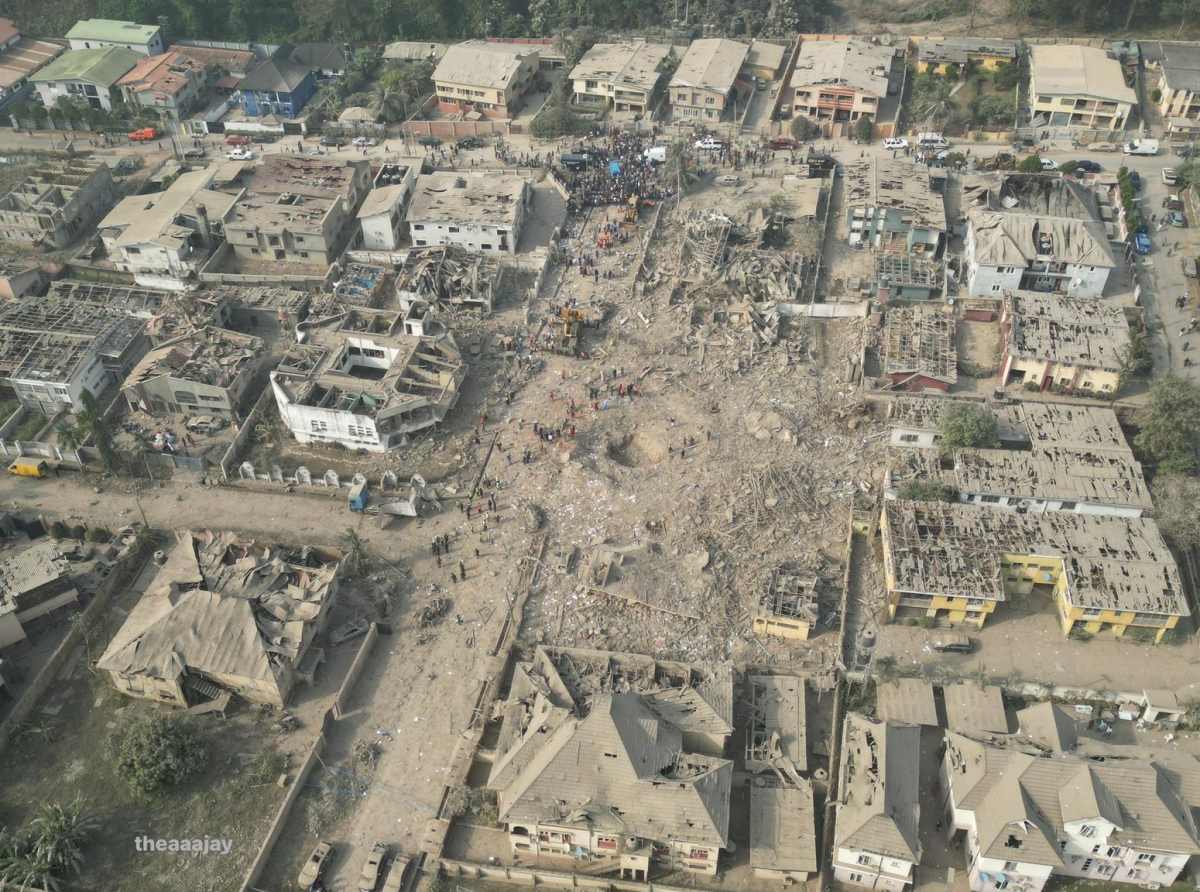 Ibadan Explosion! Residents blame Marlian illegal miners....As Oyo,FG begin probe