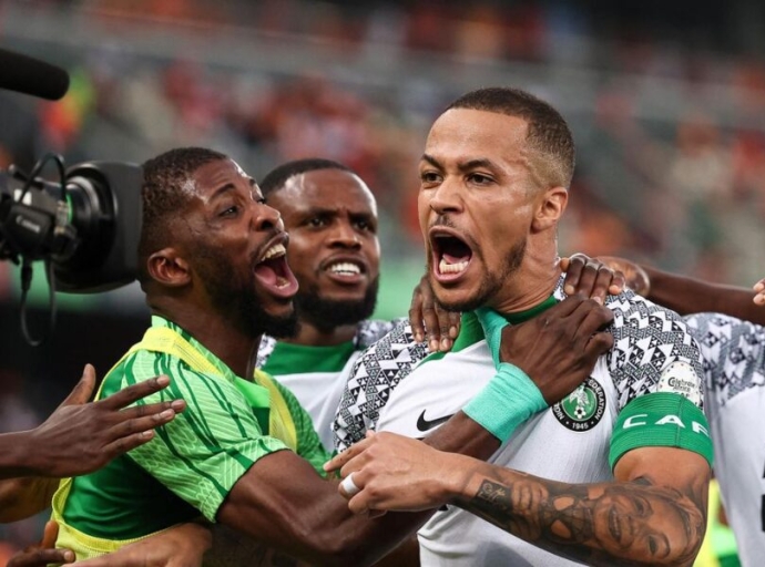 AFCON 2023! Super Eagles beat Ivory Coast, move second in Group A