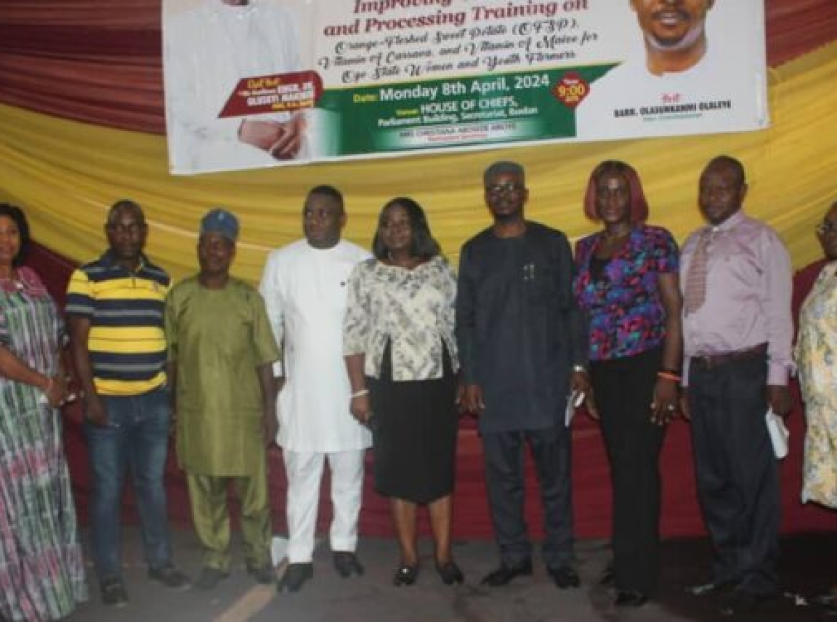 Oyo Govt. Trains 165 Farmers On Improved Techniques of Cultivation   