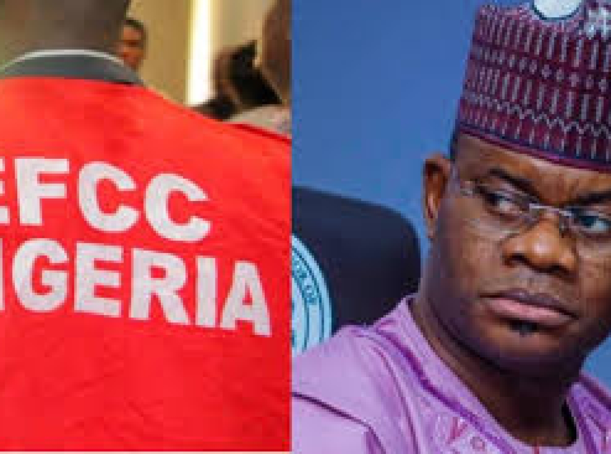 N80.2 Billion Fraud! Yahaya Bello visits EFCC at last 