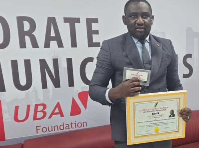 UBA’s Abiodun Coker  named “Future Leader in Media Management” at The Industry Awards